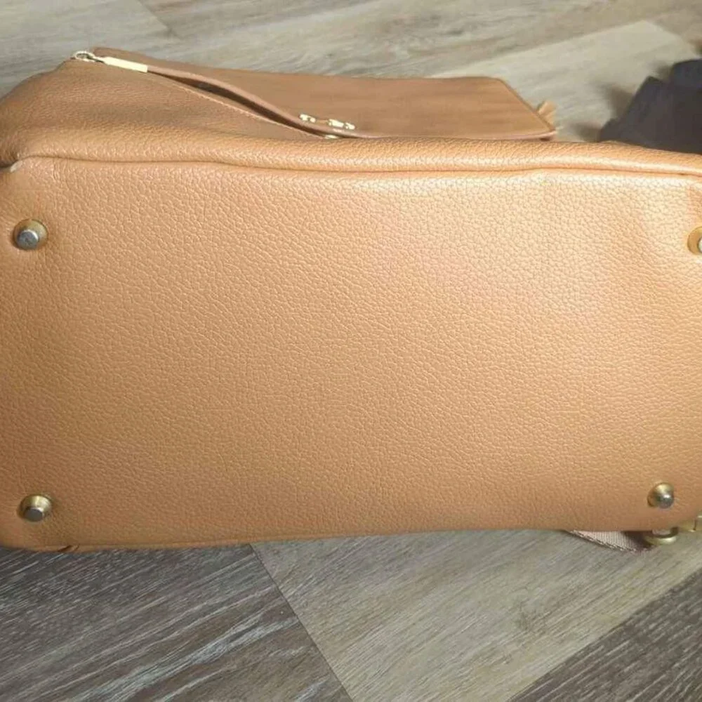 Freshly Picked Diaper Bag Backpack, Wipeable Vegan‎ Leather Diaper Bag